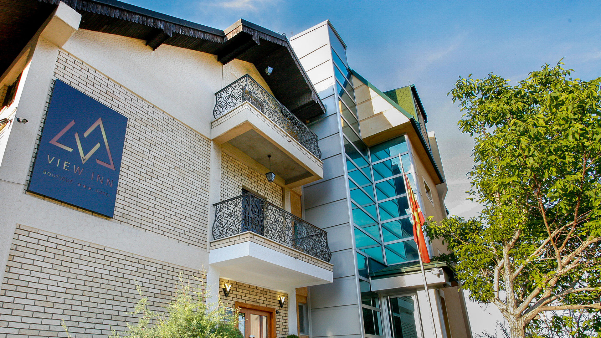 View Inn Boutique Hotel Skopie Exterior foto