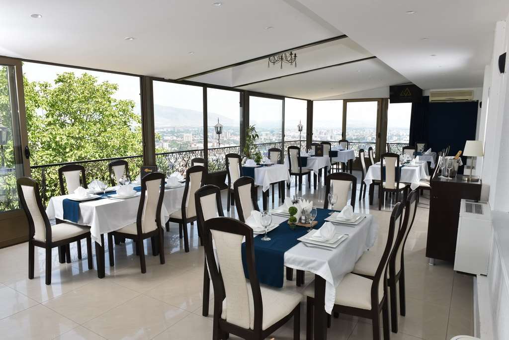 View Inn Boutique Hotel Skopie Restaurante foto
