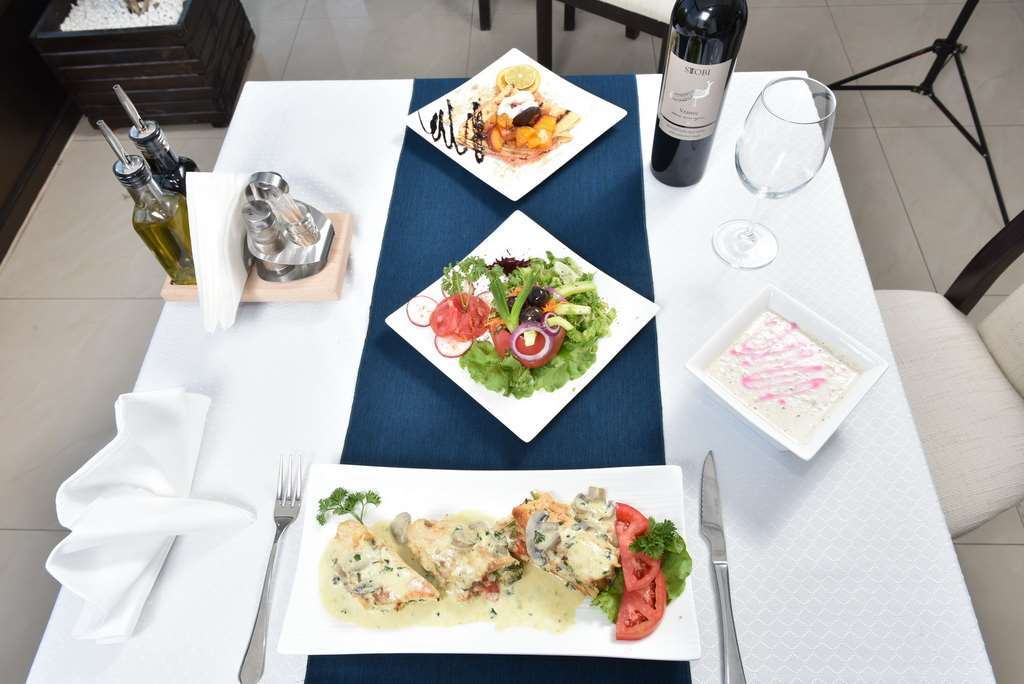 View Inn Boutique Hotel Skopie Restaurante foto
