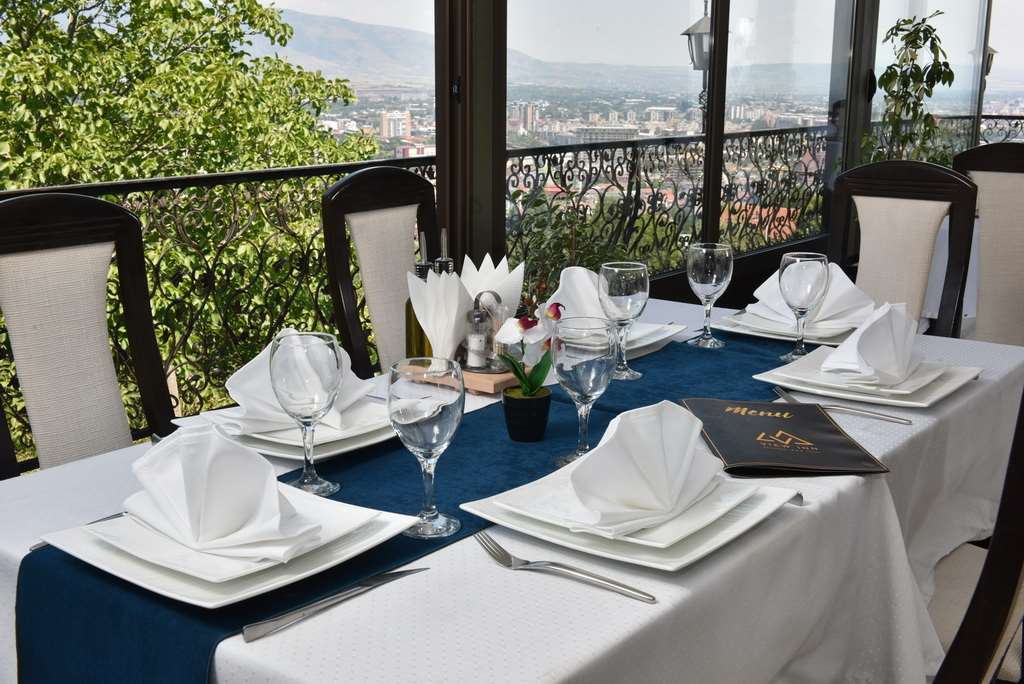View Inn Boutique Hotel Skopie Restaurante foto